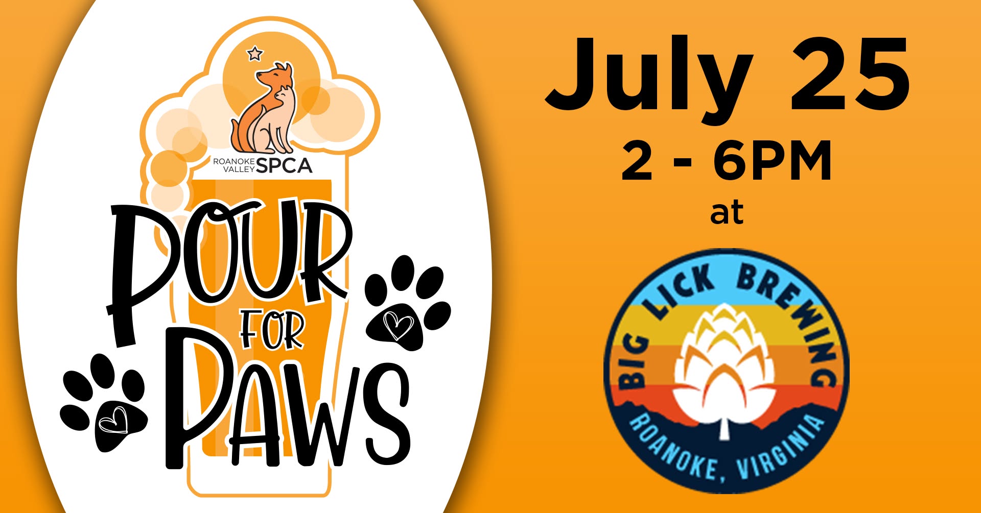 Pints for Paws at Big Lick Brewing