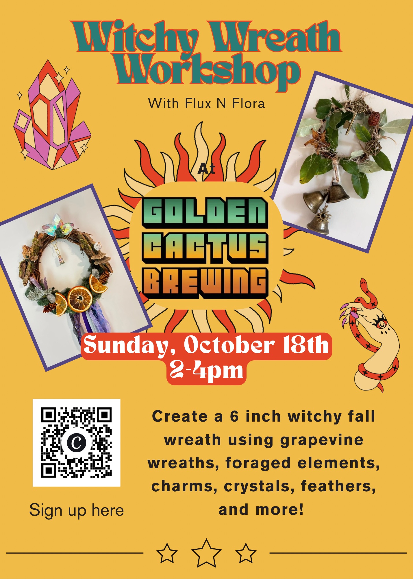 Witchy Wreath Workshop