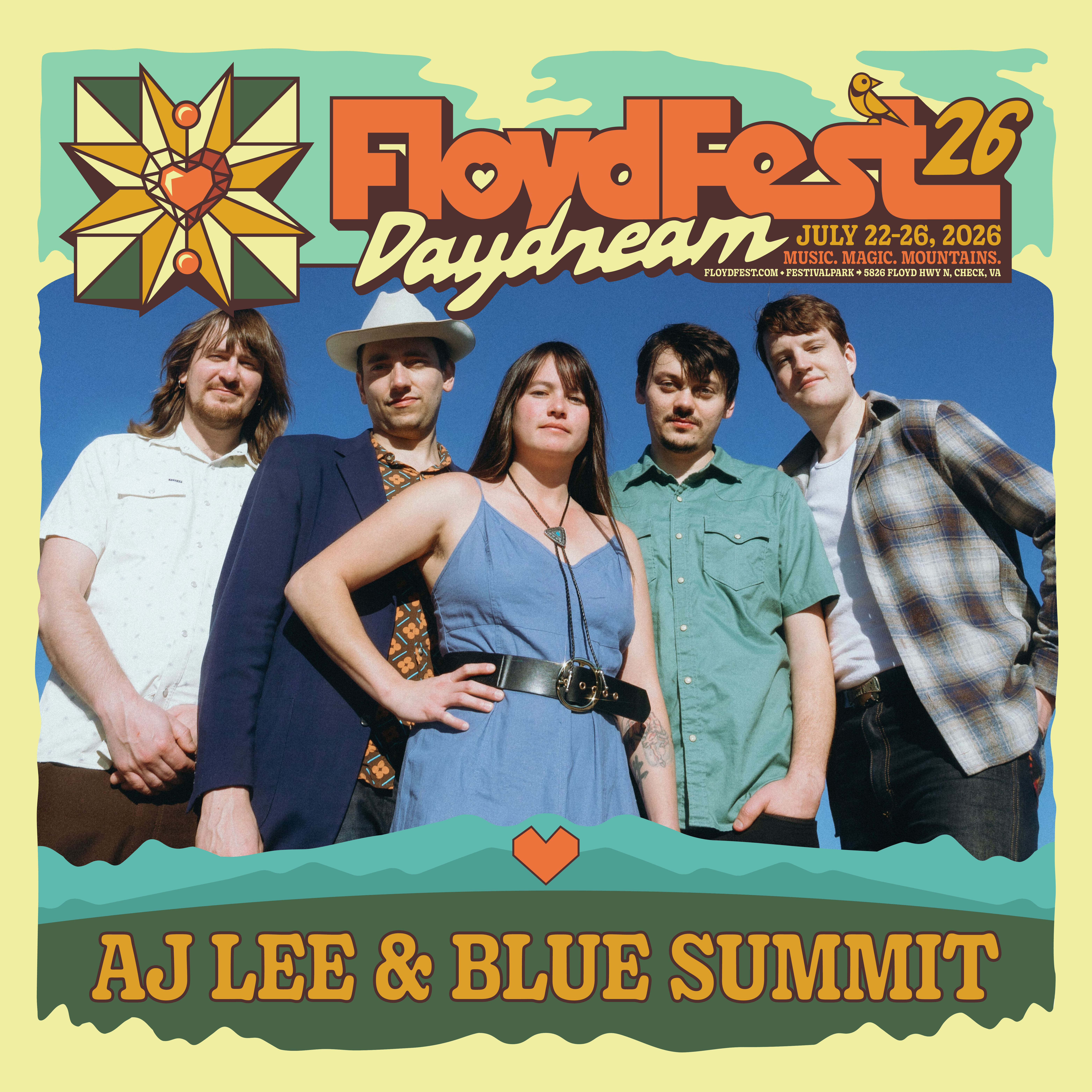 AJ Lee & Blue Summit @ FloydFest 2026