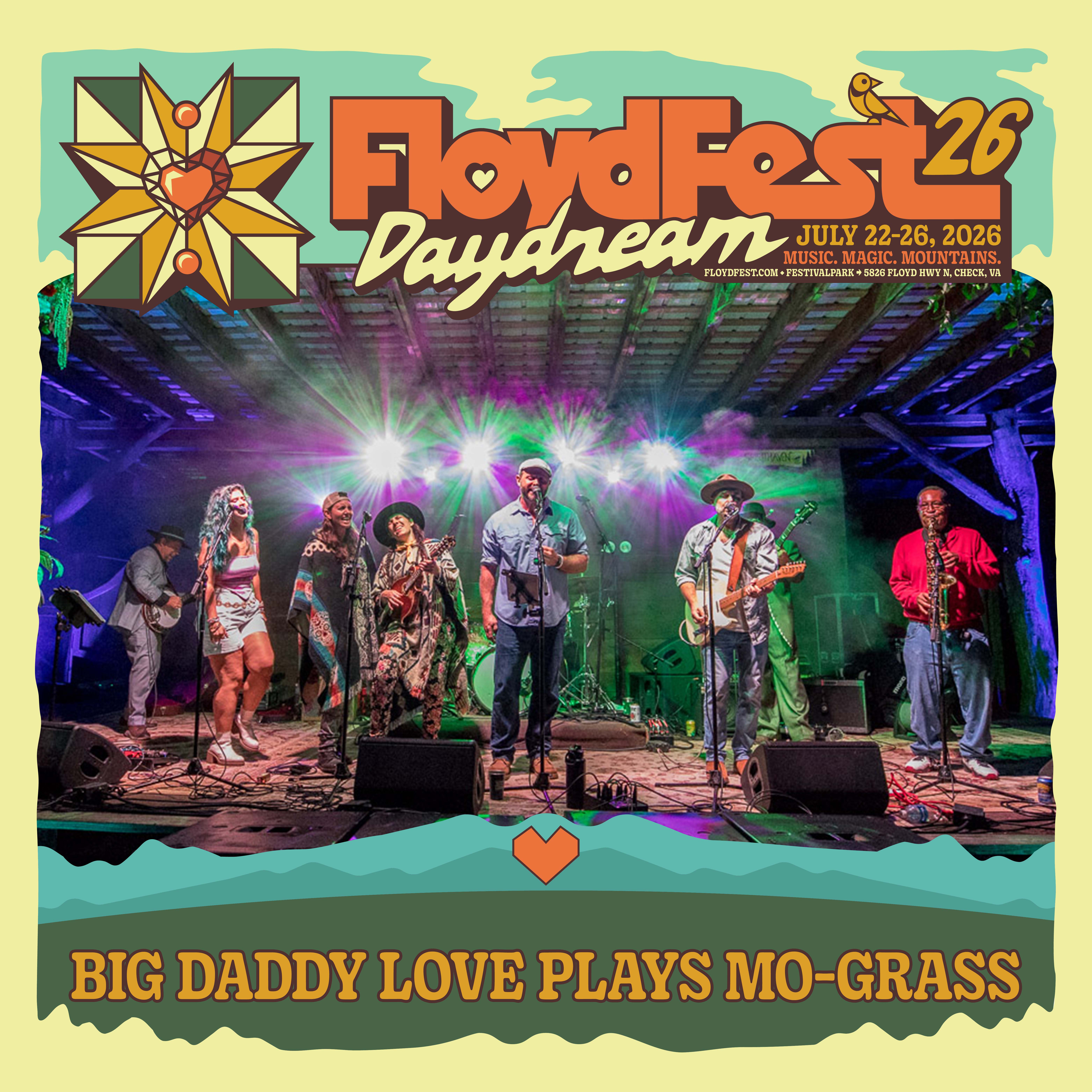 Big Daddy Love Plays Mo-Grass @ FloydFest 2026