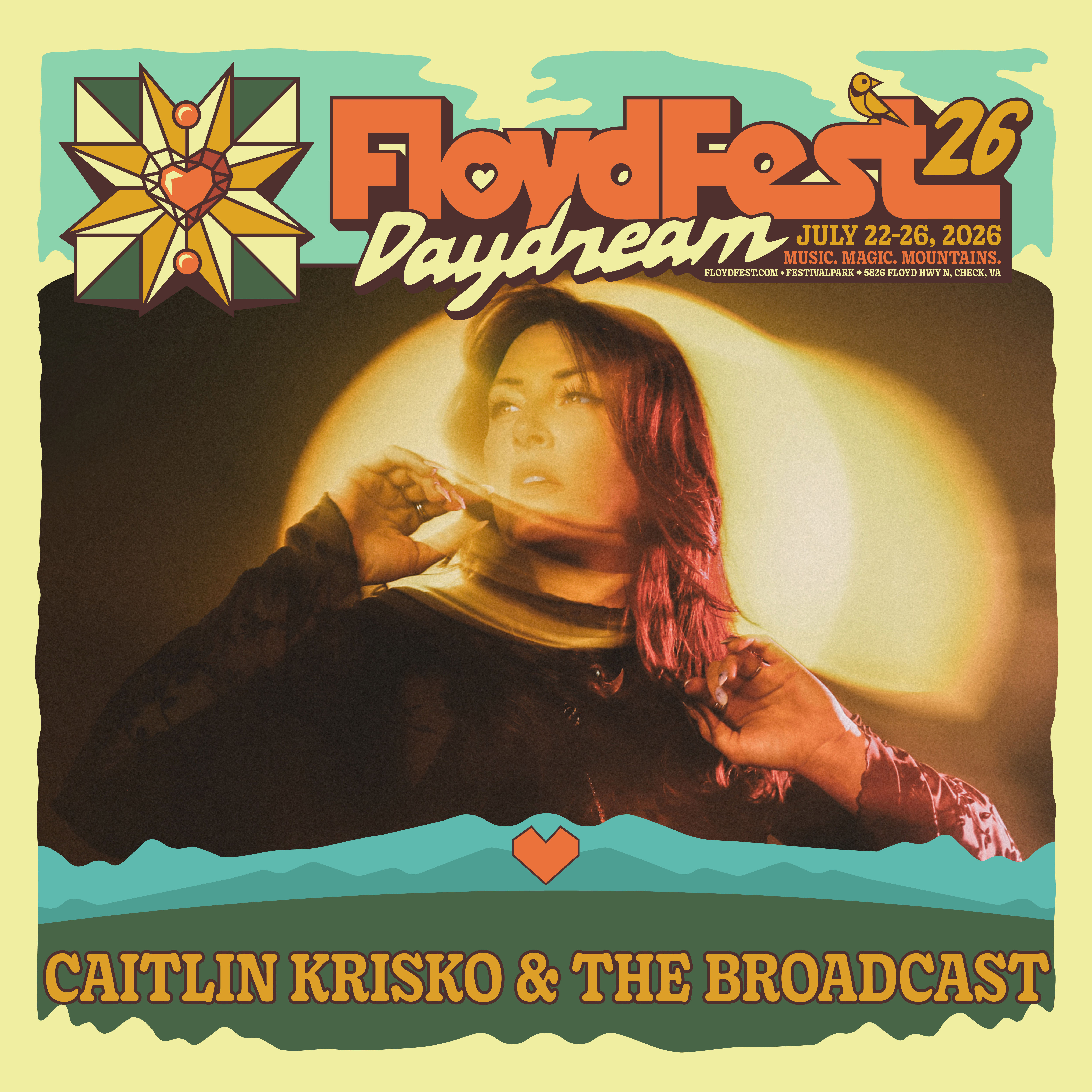 Caitlin Krisko & The Broadcast @ FloydFest 2026