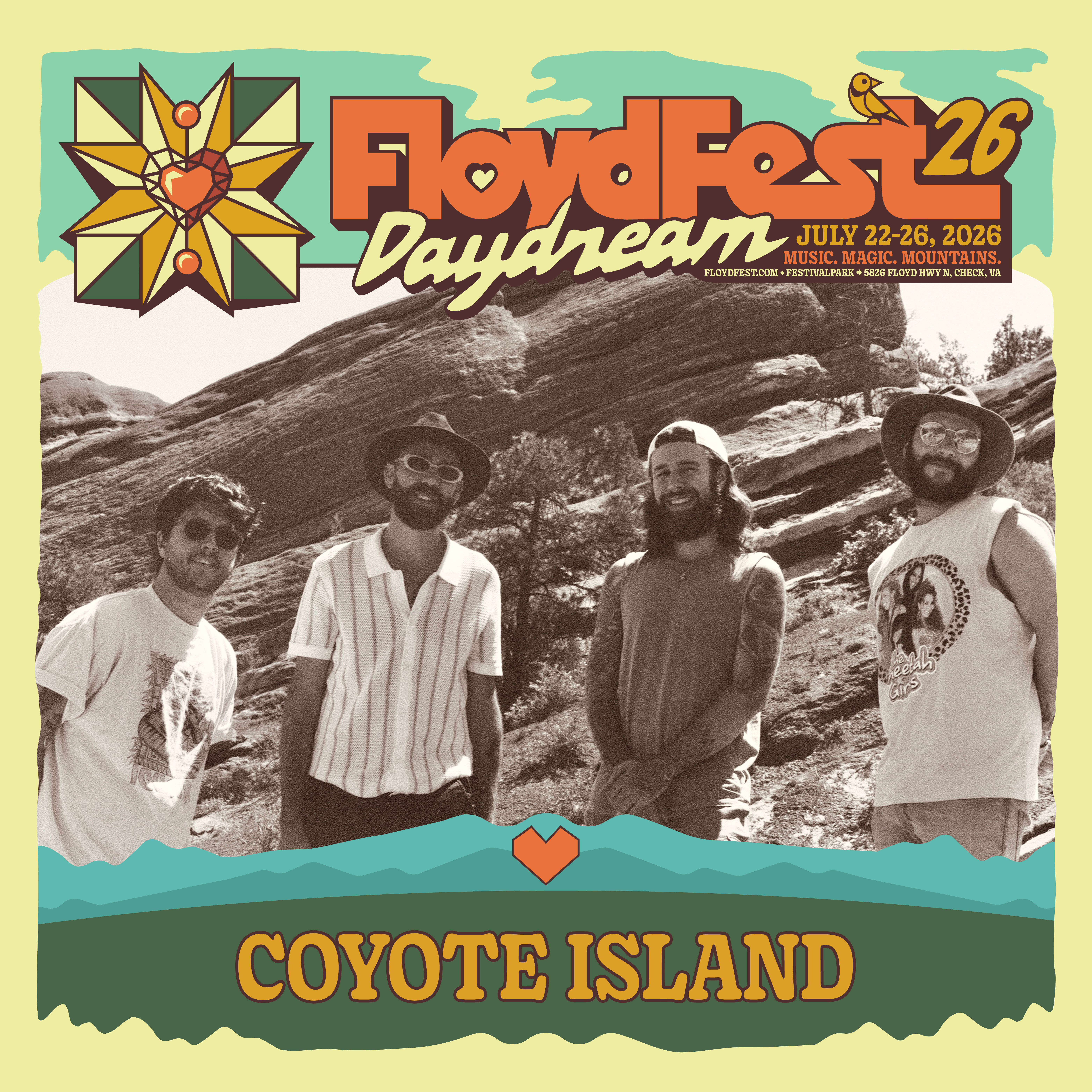 Coyote Island @ FloydFest 2026