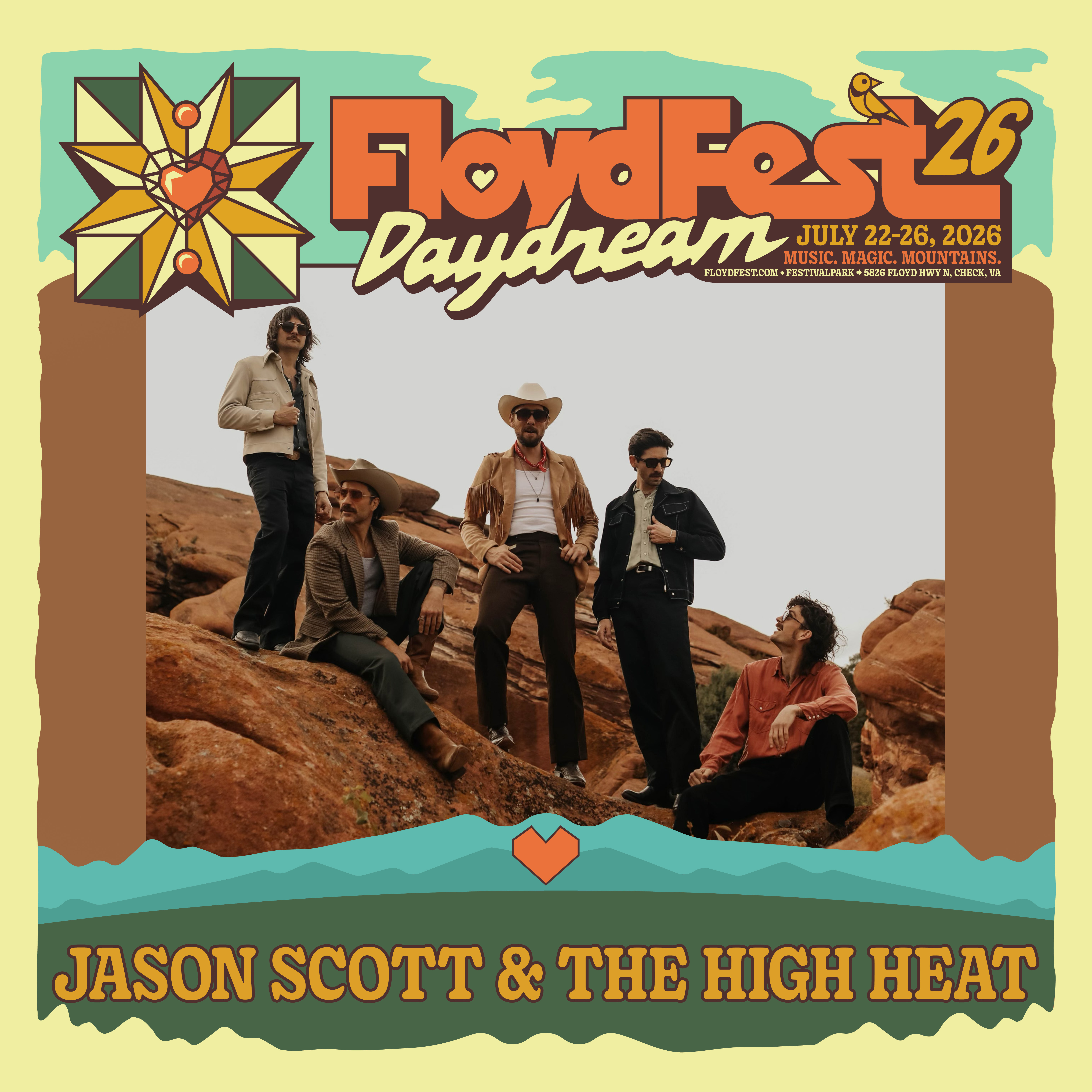 Jason Scott & The High Heat @ FloydFest 2026