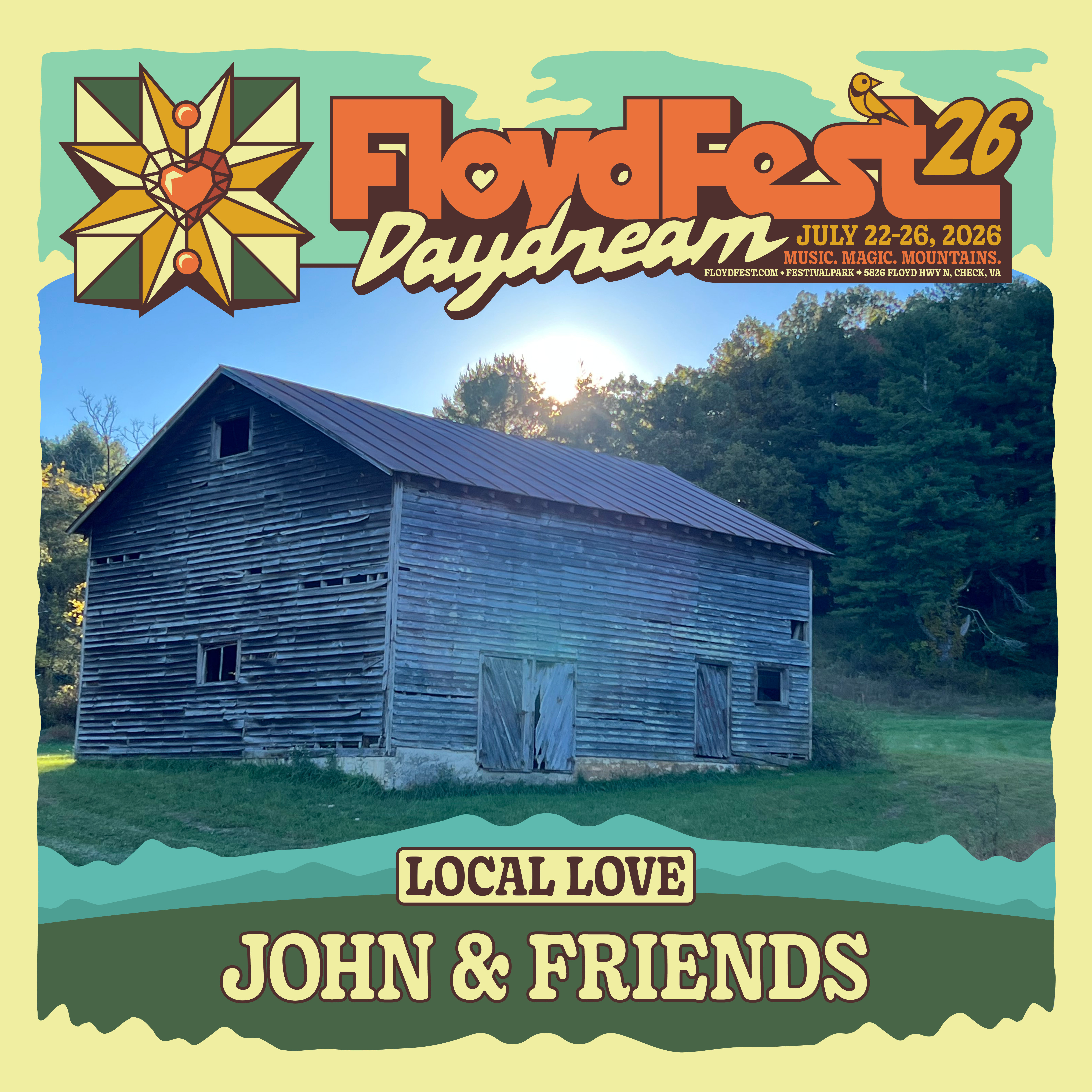 John & Friends @ FloydFest 2026