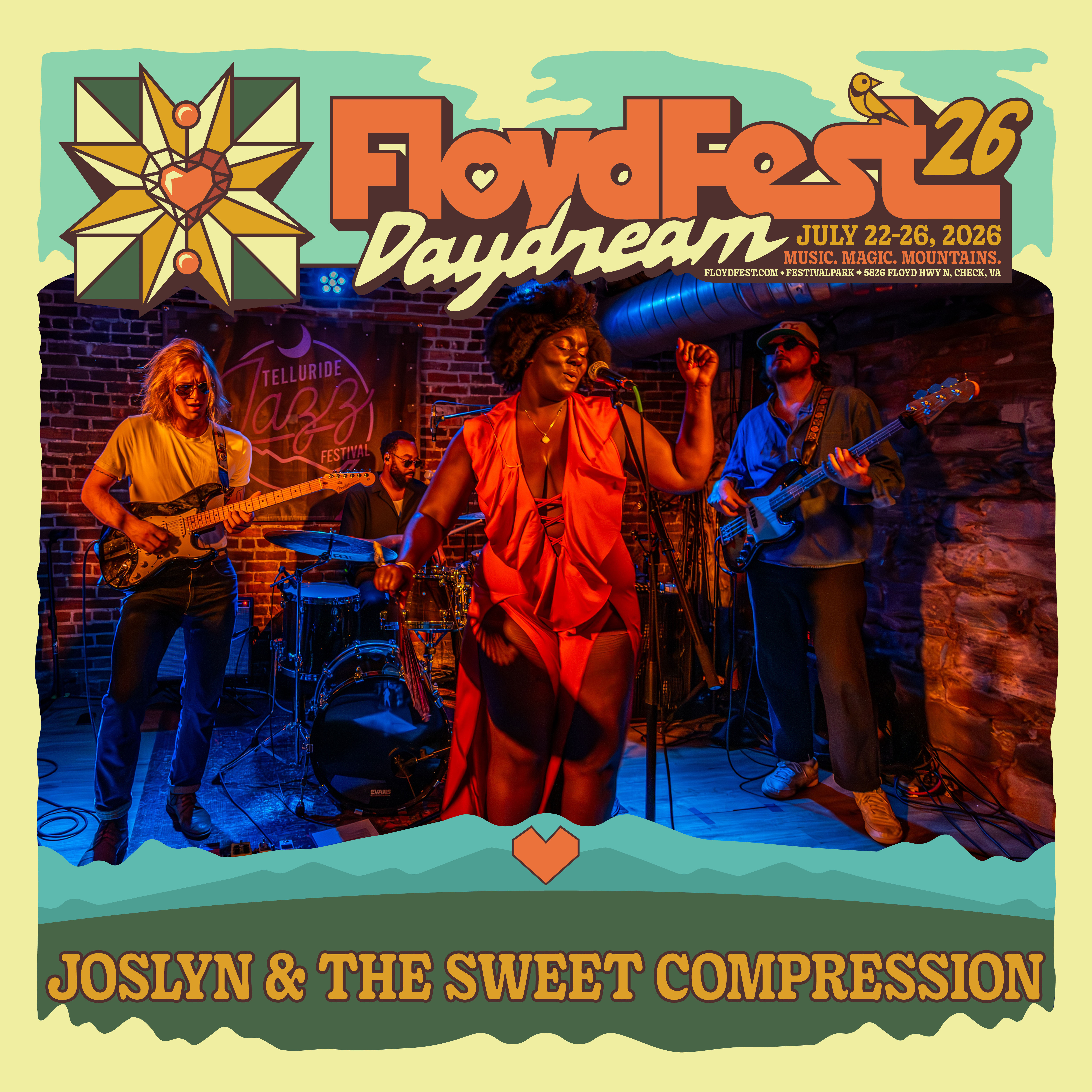 Joslyn & The Sweet Compression @ FloydFest 2026