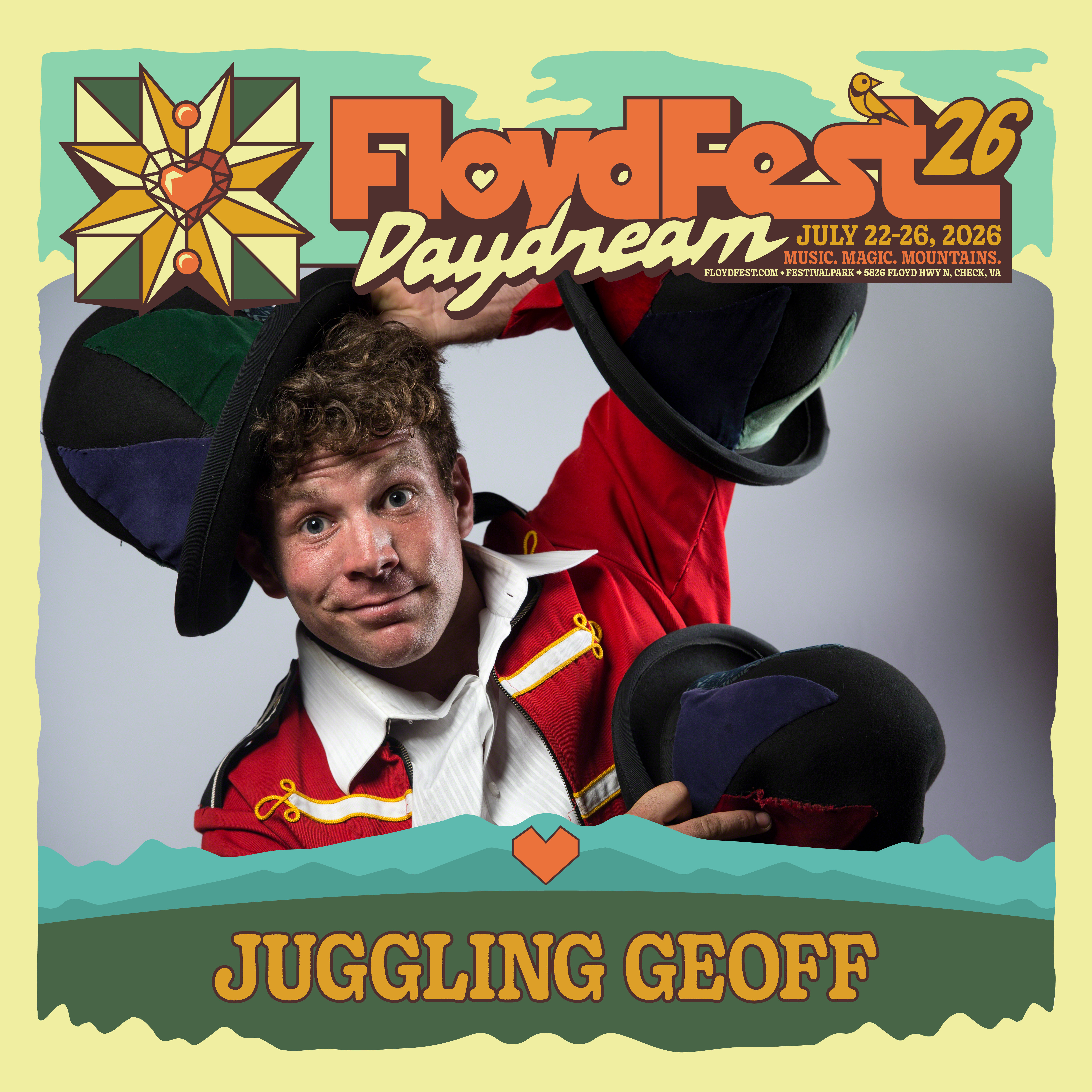 Juggling Geoff @ FloydFest 2026