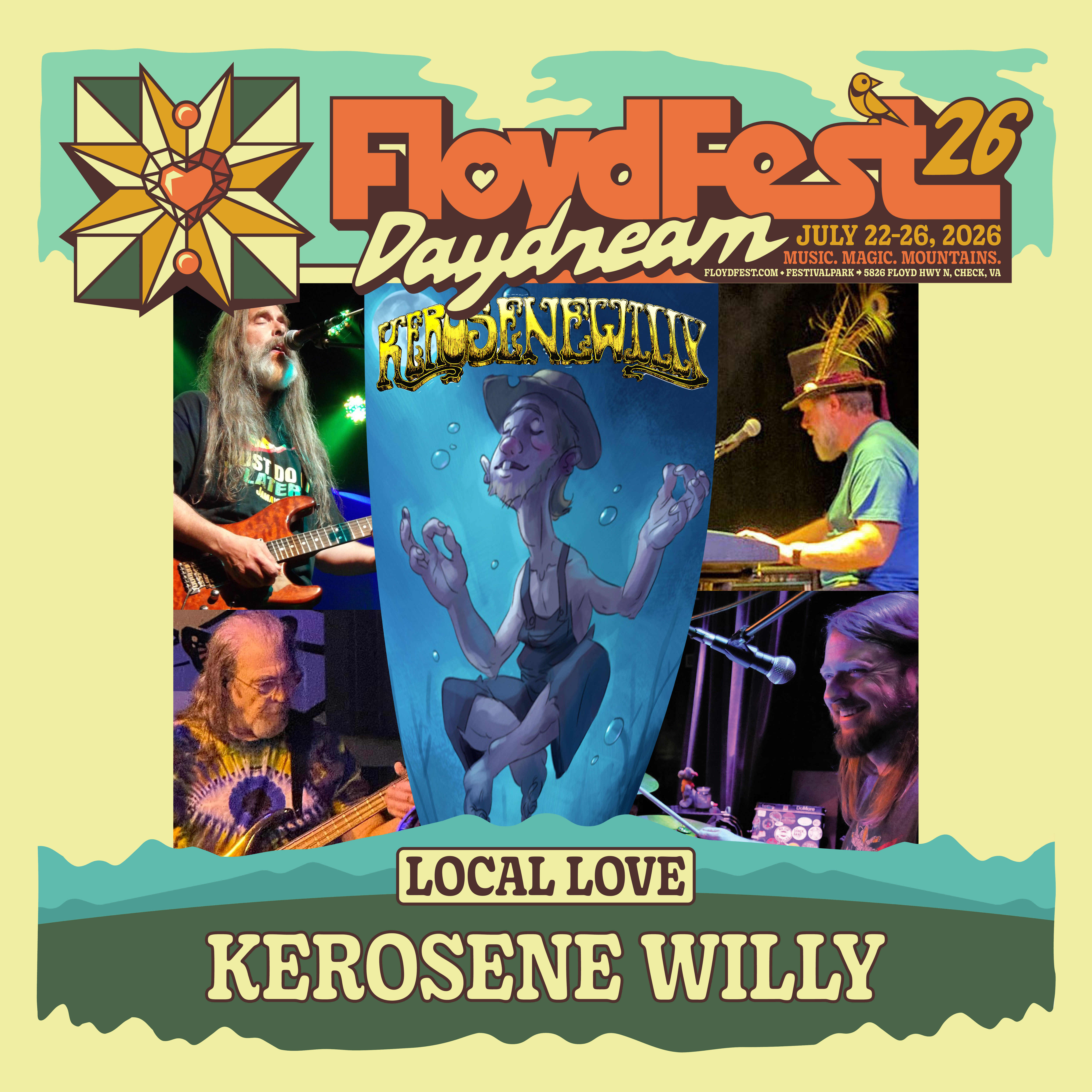 Kerosene Willy @ FloydFest 2026