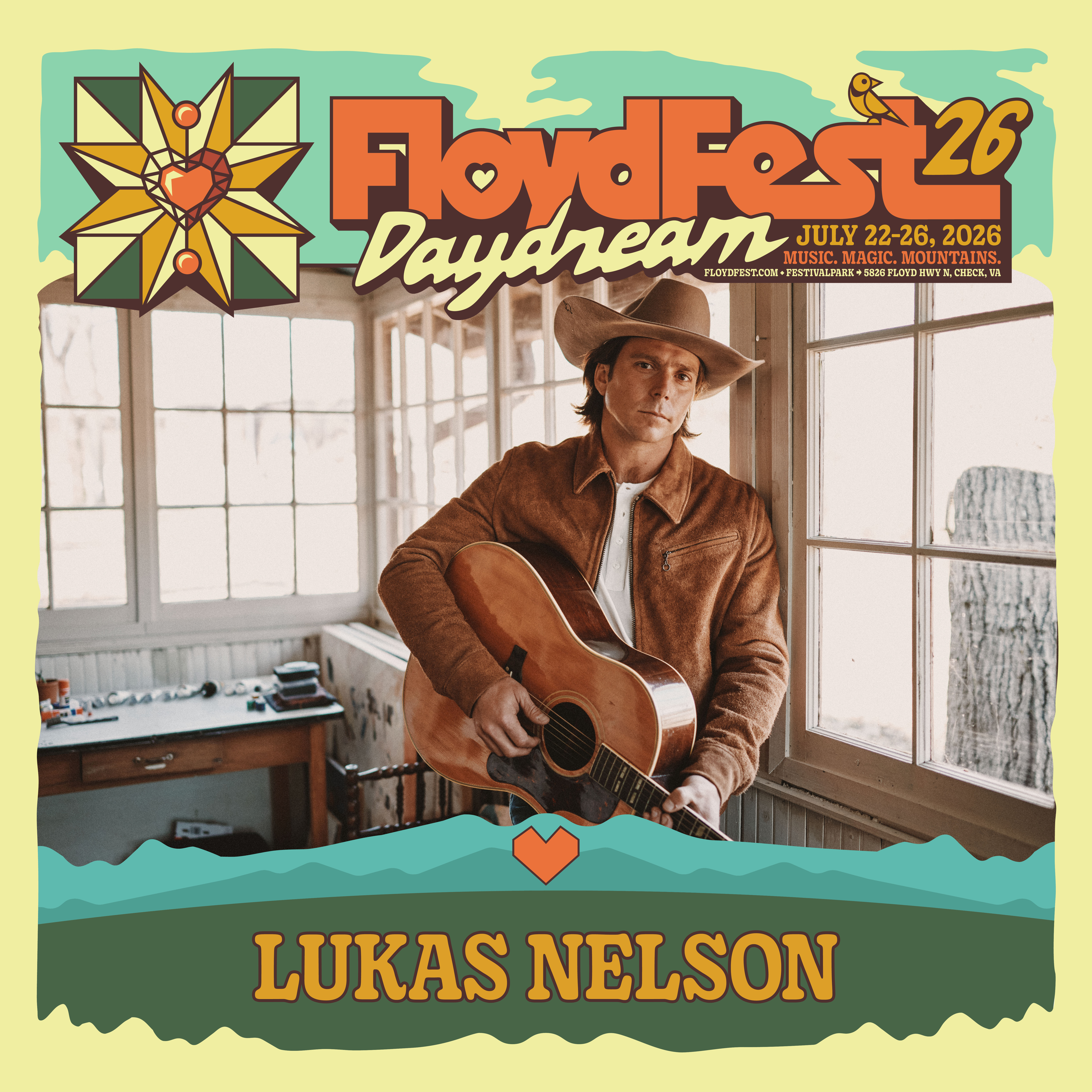 Lukas Nelson @ FloydFest 2026