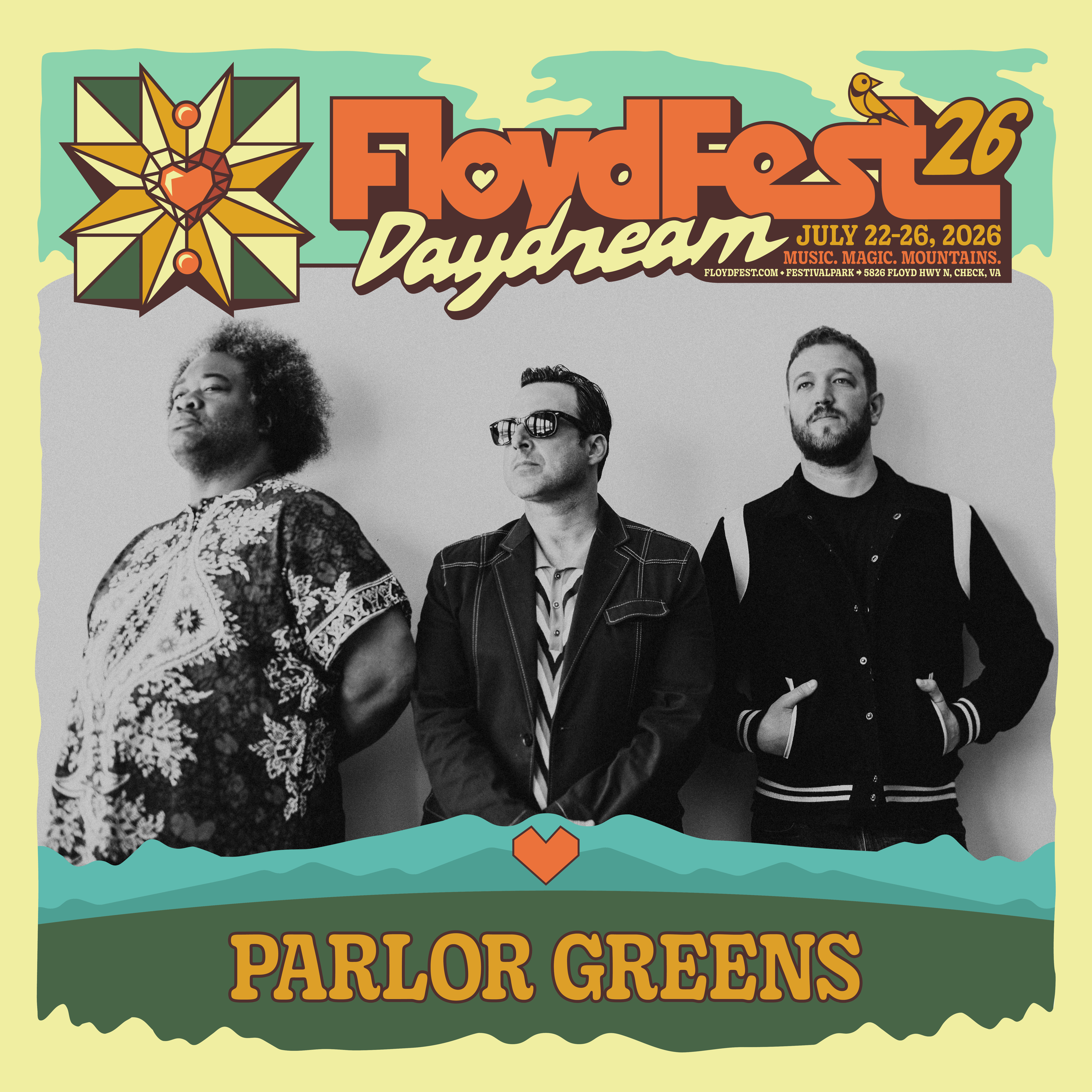 Parlor Greens @ FloydFest 2026