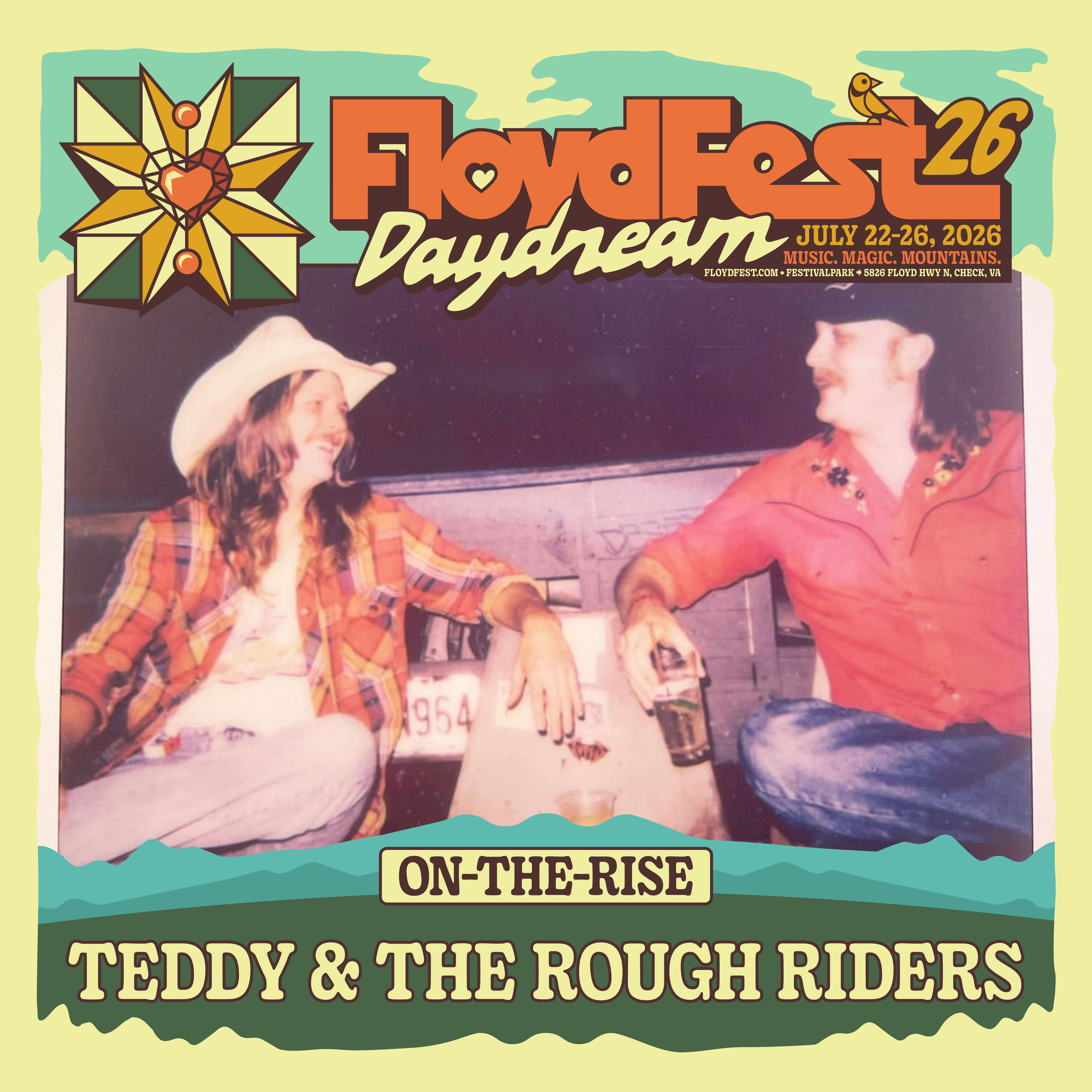 Teddy & The Rough Riders @ FloydFest 2026