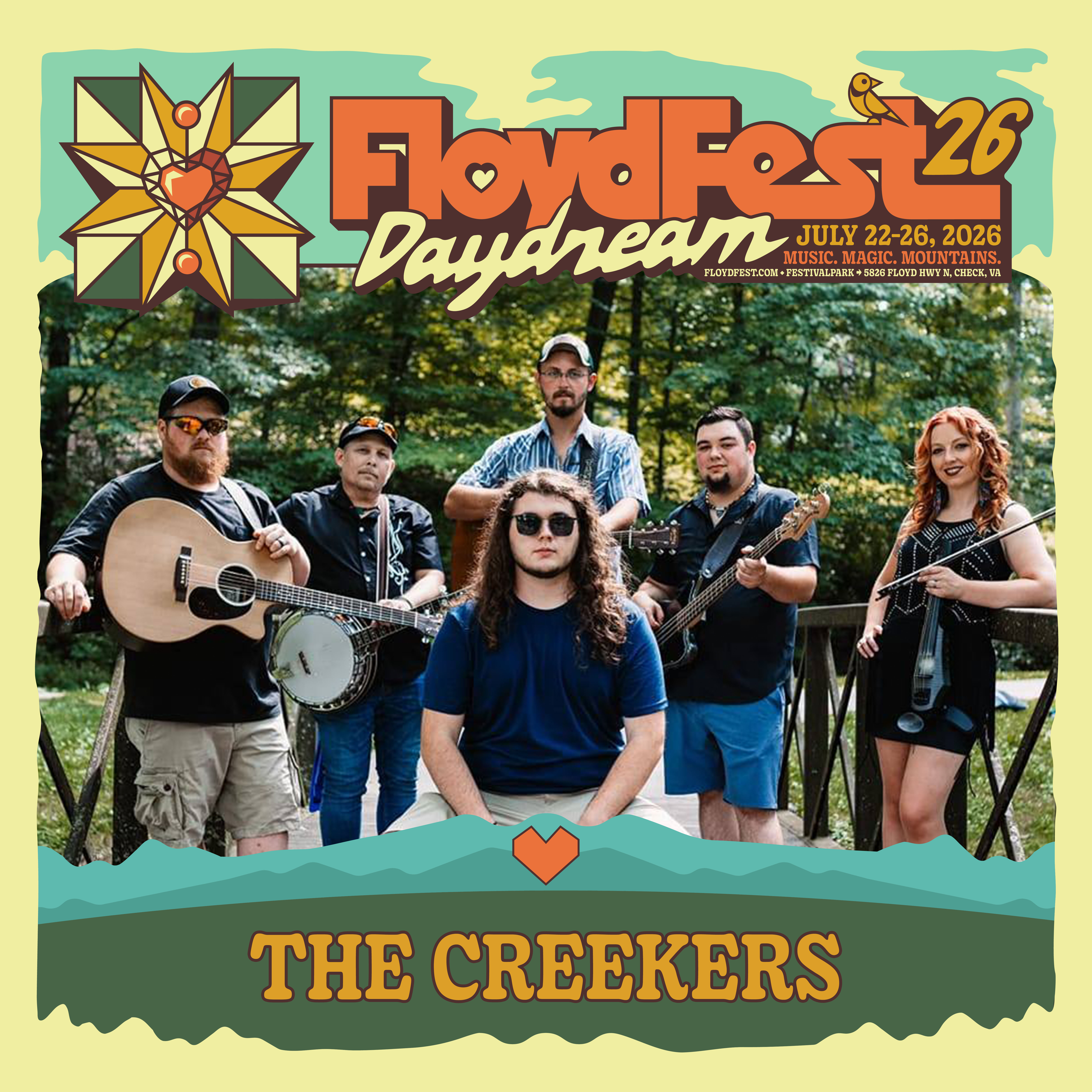 The Creekers @ FloydFest 2026