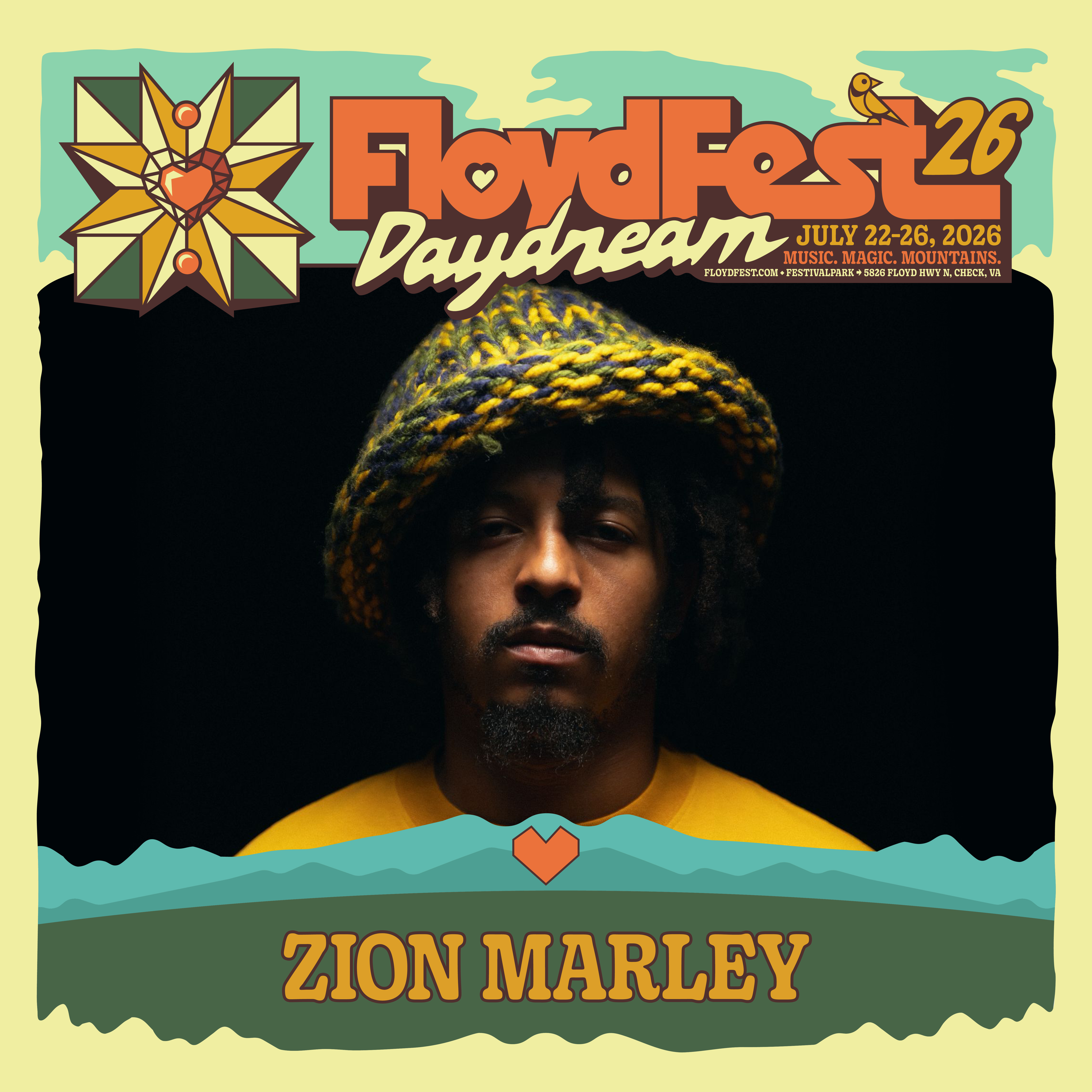 Zion Marley @ FloydFest 2026