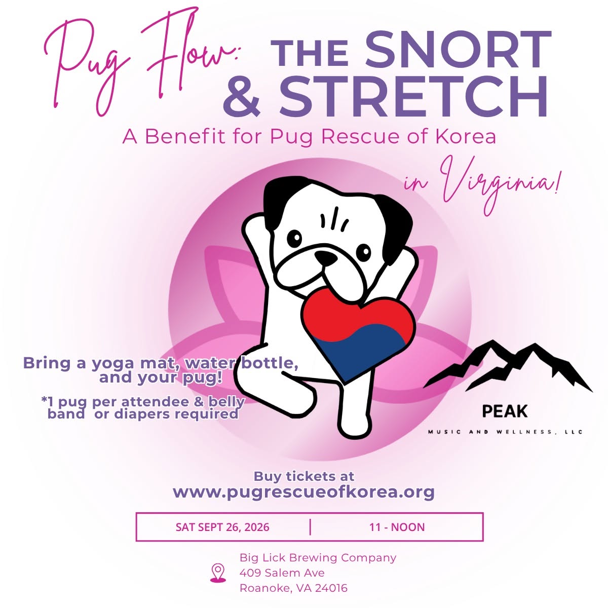 Pug Flow: The Snort and Stretch