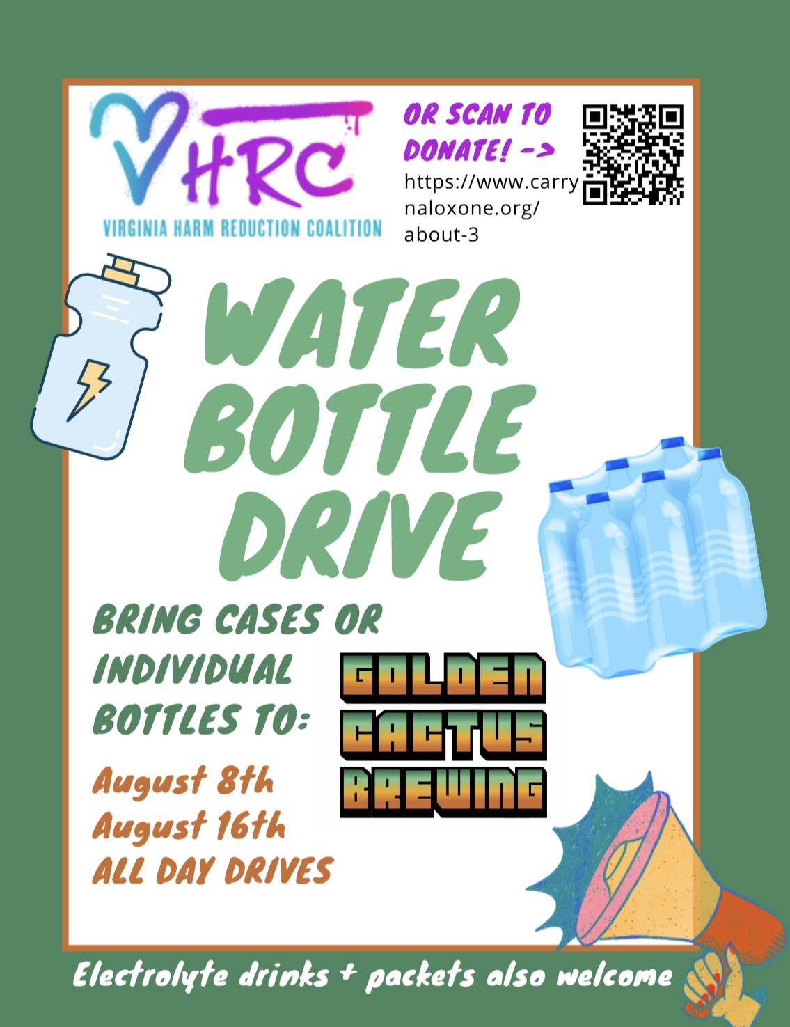Water Bottle Drive